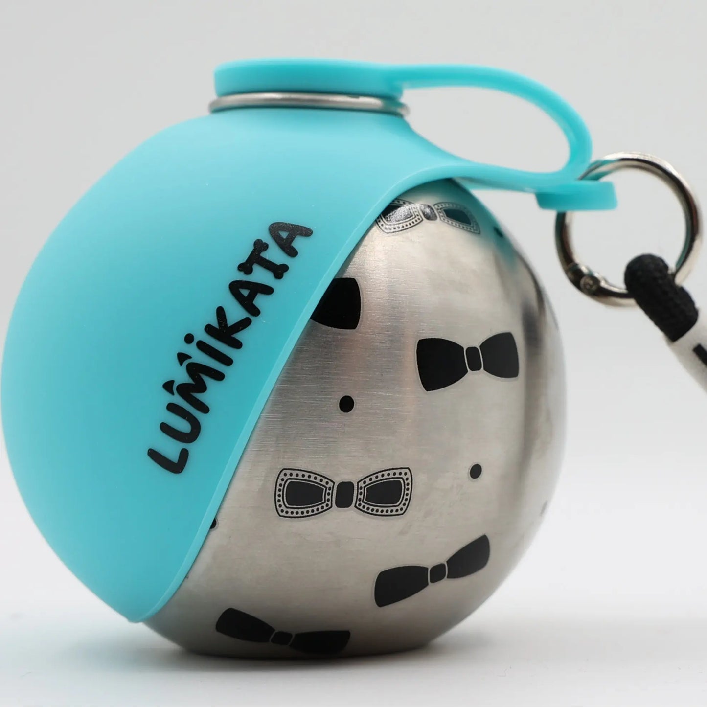 Lumikata 2-in-1 Portable Dog Water Tumbler with Silicone Bowl - 10oz Stainless Steel Leak-Proof Water Bottle for On-the-Go Hydration